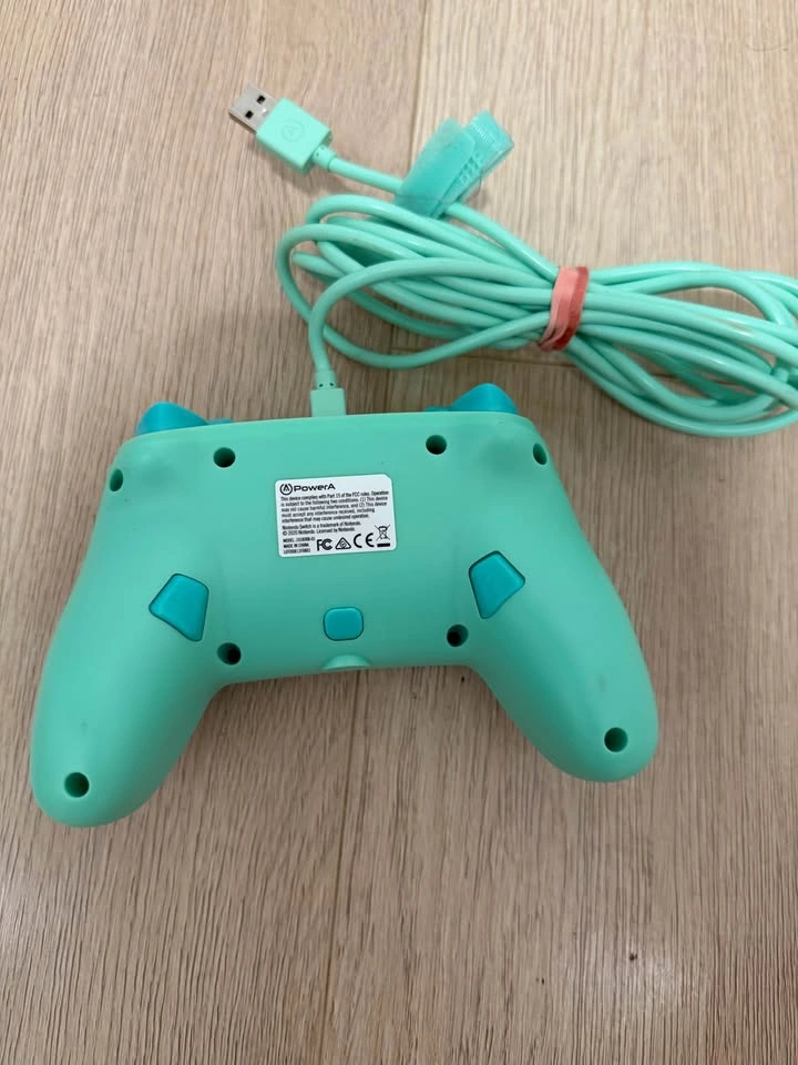 PowerA Animal Crossing Wired Controller for Nintendo Switch Gree - photo 2