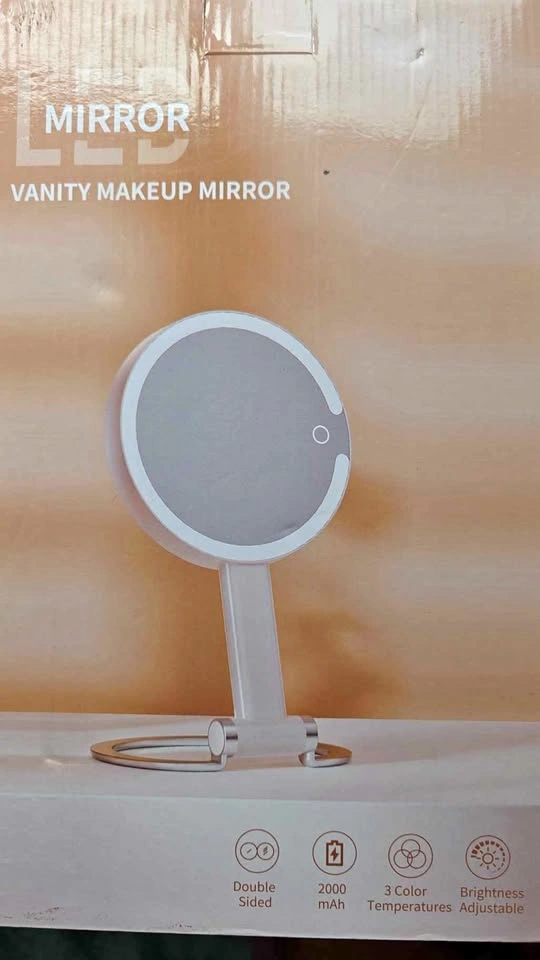 Light Up Mirror for Beauty Needs - Rechargeable