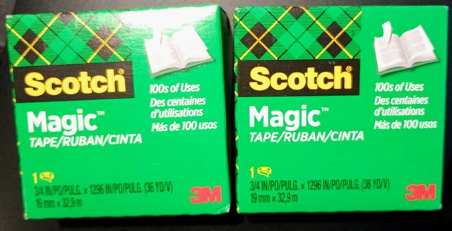 2 Scotch Magic Tapes