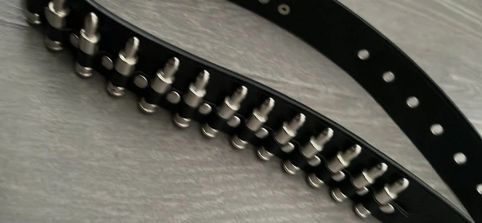 Y2K Alt Style Bullet Belt - photo 2