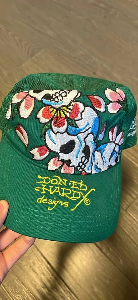 Don Ed Hardy Skull Cap