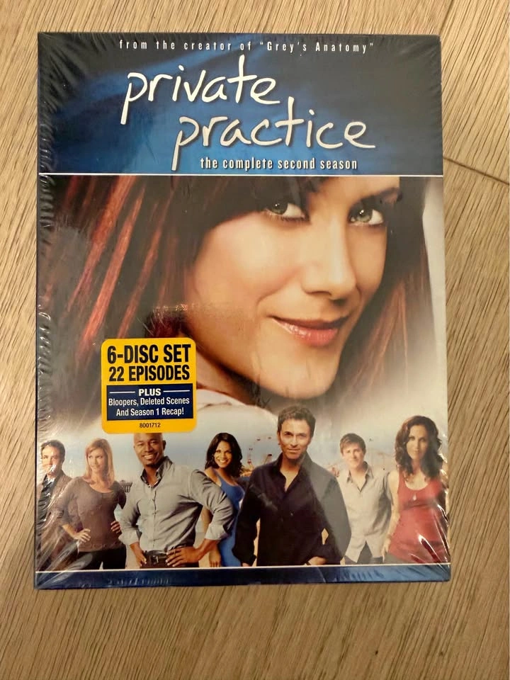 Private Practice Season 2 DVD - Grey's Anatomy Spin Off