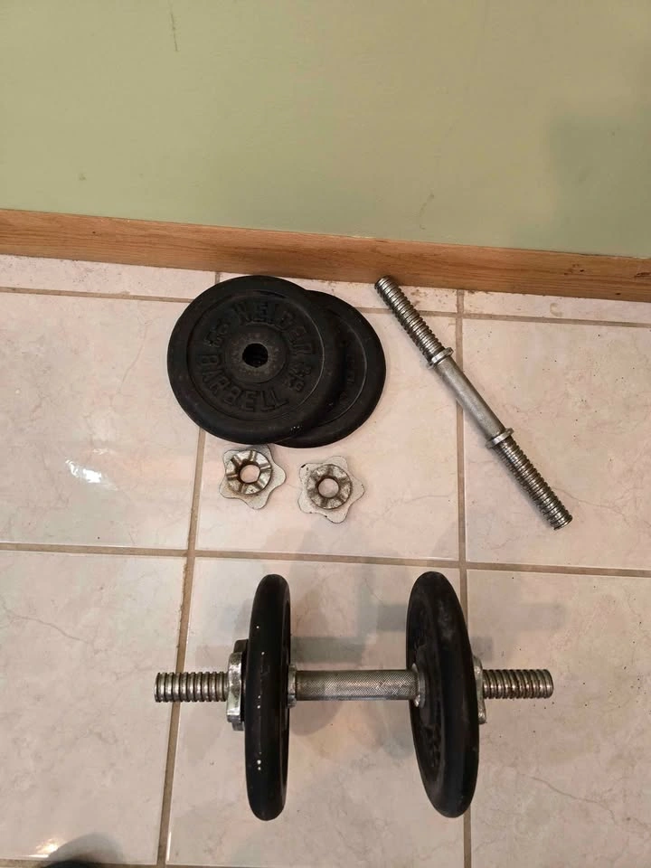 Home Gym Bundle - Adjustable Dumbbells 40lbs + Kettlebells + Pul - photo 3
