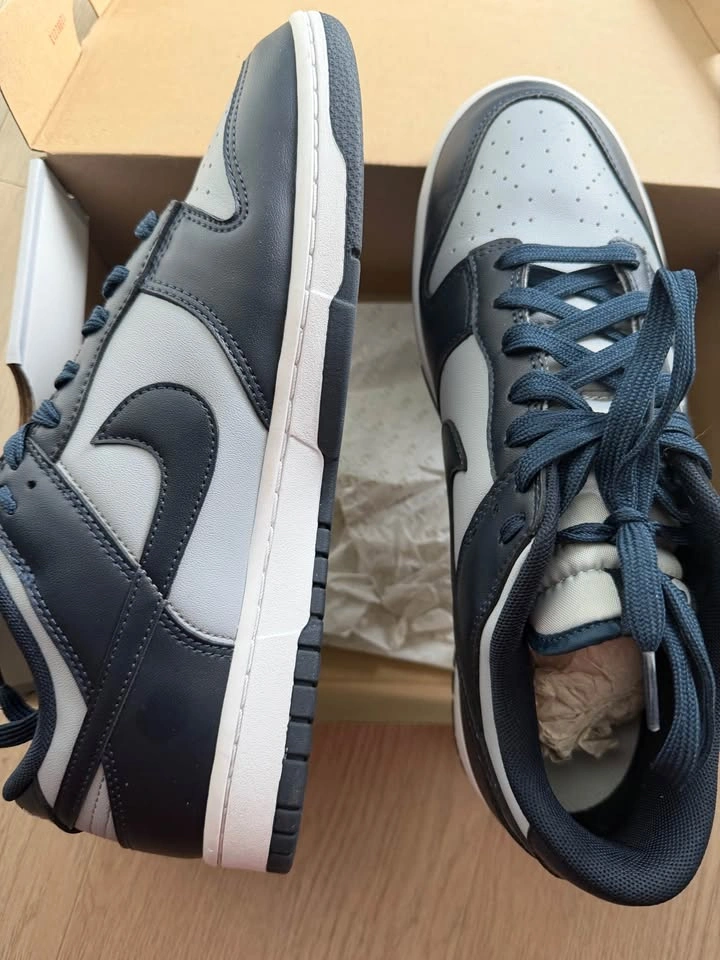 Nike Dunk Low Retro Grey Navy Men's Size 11 (DD1391-003) - Brand - photo 3