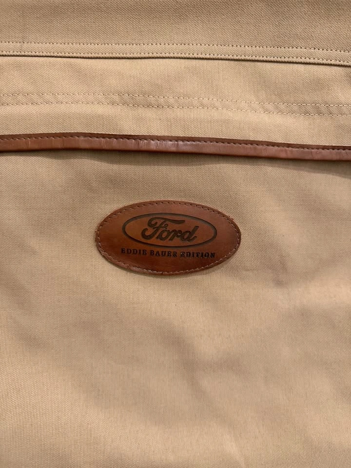 Eddie Bauer Ford Canvas Leather 36" Garment Travel Bag - photo 2