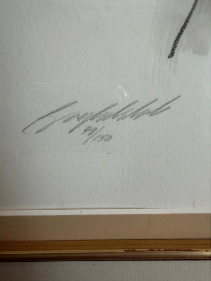 Guy Coheleach Tiger Portrait Signed Limited Edition Lithograph # - photo 2