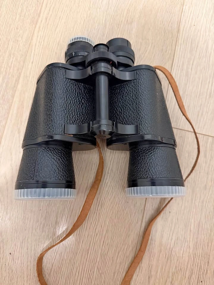 Vintage Eikow Air Port 7x50 Coated Lens Binoculars Japan Wide An
