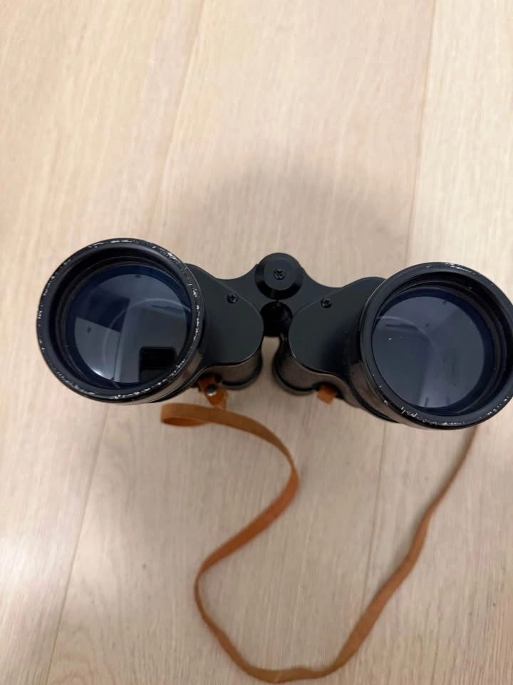 Vintage Eikow Air Port 7x50 Coated Lens Binoculars Japan Wide An - photo 2
