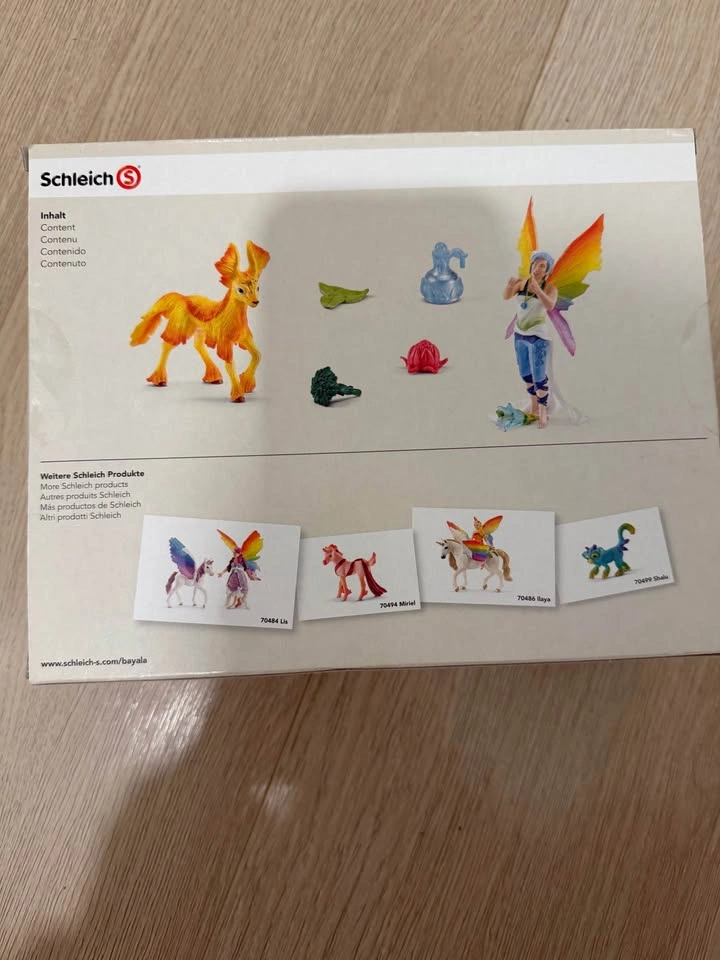 Schleich World Of Elves Model 41438 - Dunya Rainbow Elf With Foa - photo 2