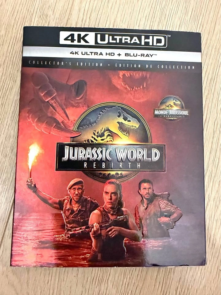 Jurassic World Rebirth 4K Collectors Edition w/ Slipcover