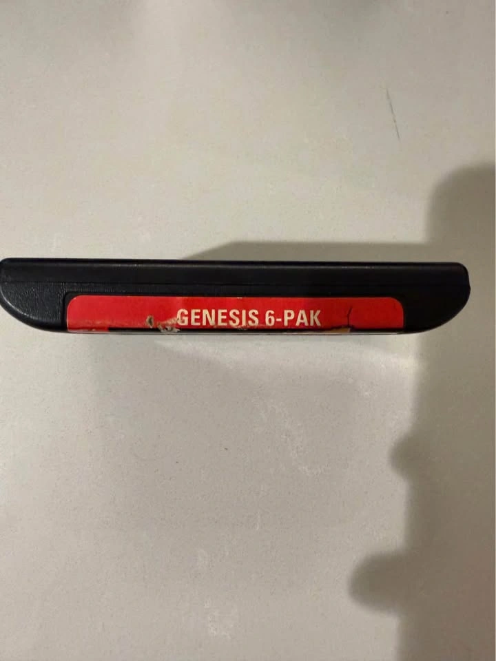 Sega Genesis 6-Pak Cartridge - Sonic, Golden Axe, SoR - photo 2