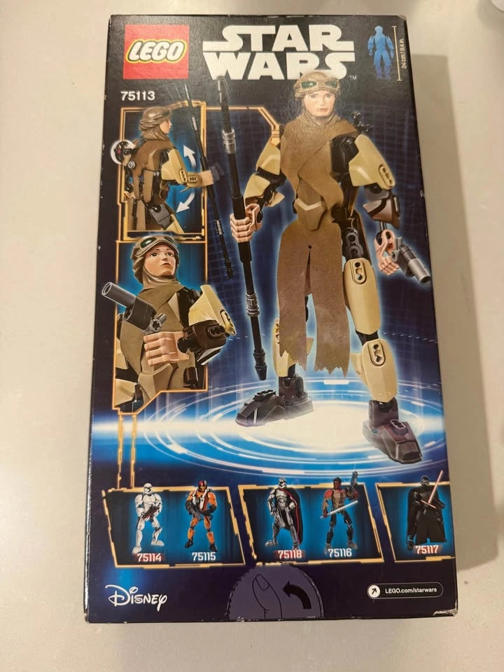 LEGO Star Wars Rey 75113 Buildable Figure Complete w/ Box Disney - photo 2