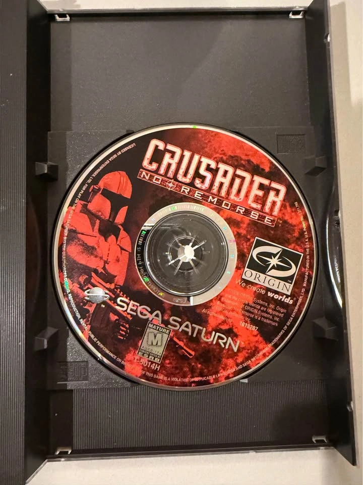 Crusader: No Remorse CIB Sega Saturn Complete Tested Longbox - photo 4