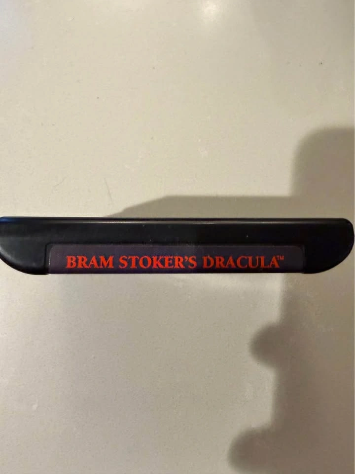 Bram Stoker's Dracula Sega Genesis Game Cartridge Authentic Test - photo 2