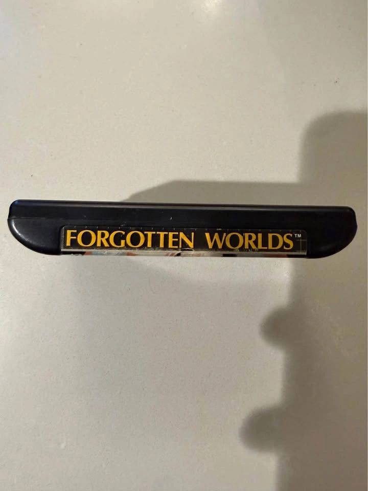 Forgotten Worlds Sega Genesis Game Cartridge Authentic Tested Wo - photo 2