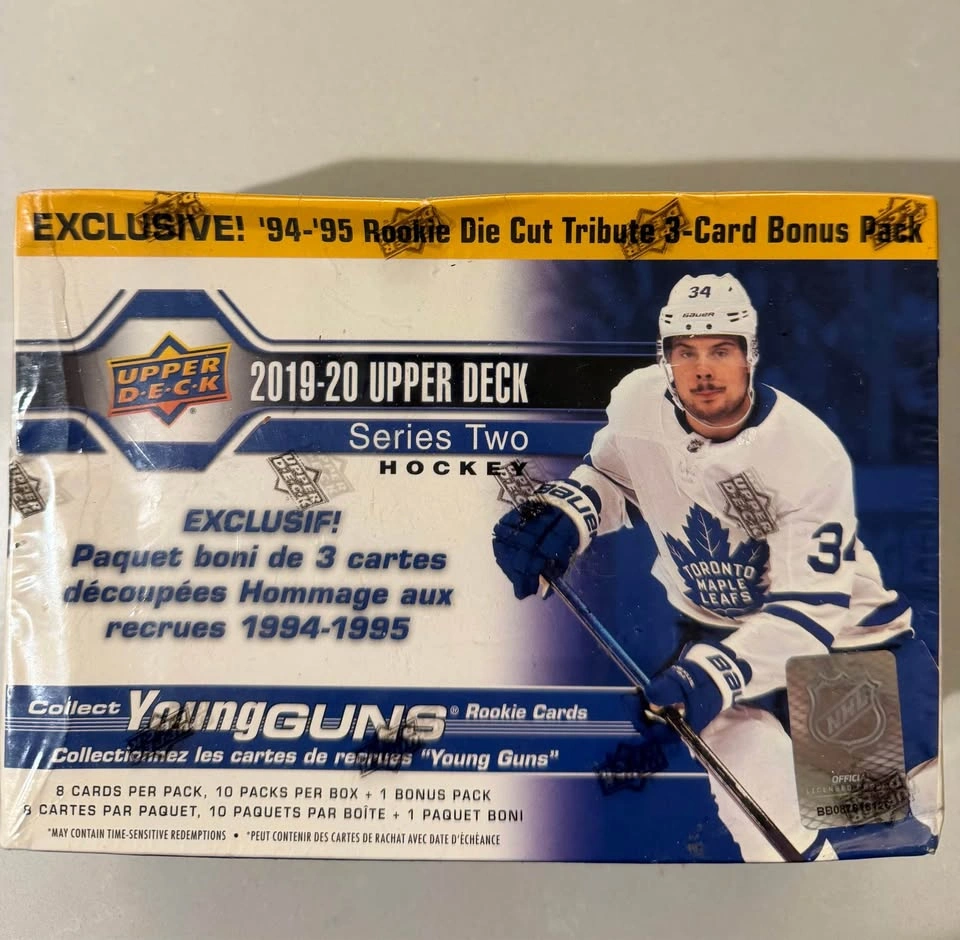 2019/20 Upper Deck Series 1 & 2 Hockey MEGA Box - photo 2