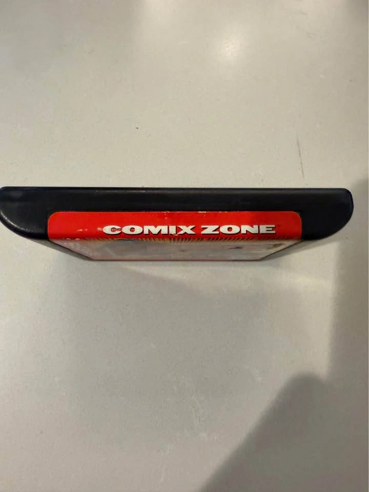 Comix Zone Sega Genesis Authentic Cartridge Rare Classic Beat Em - photo 2
