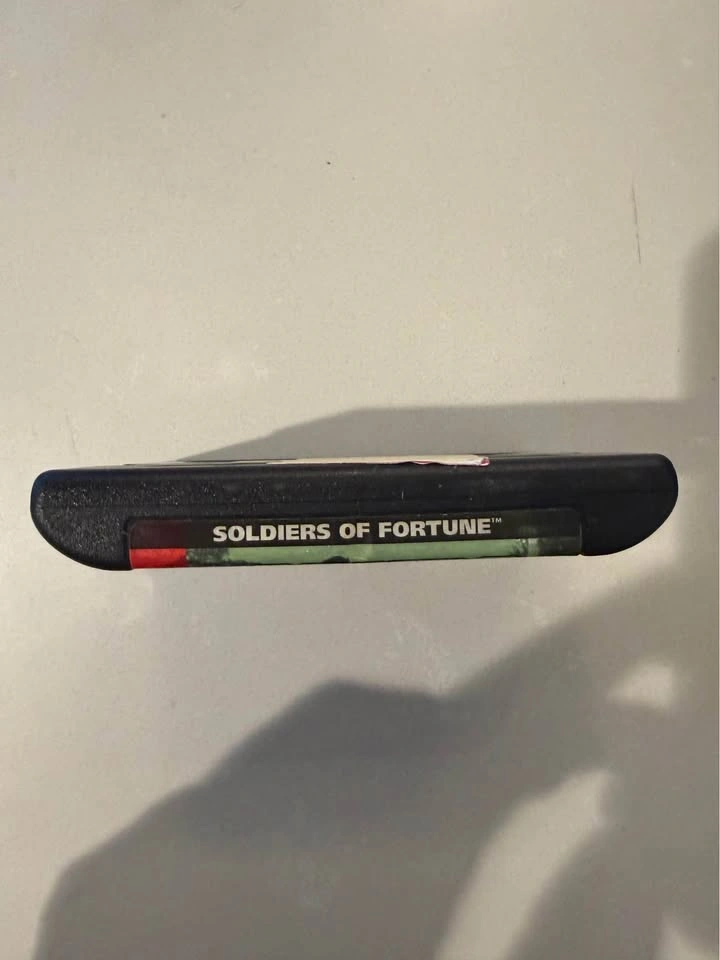 Soldiers of Fortune Sega Genesis Authentic Cartridge Rare - photo 2