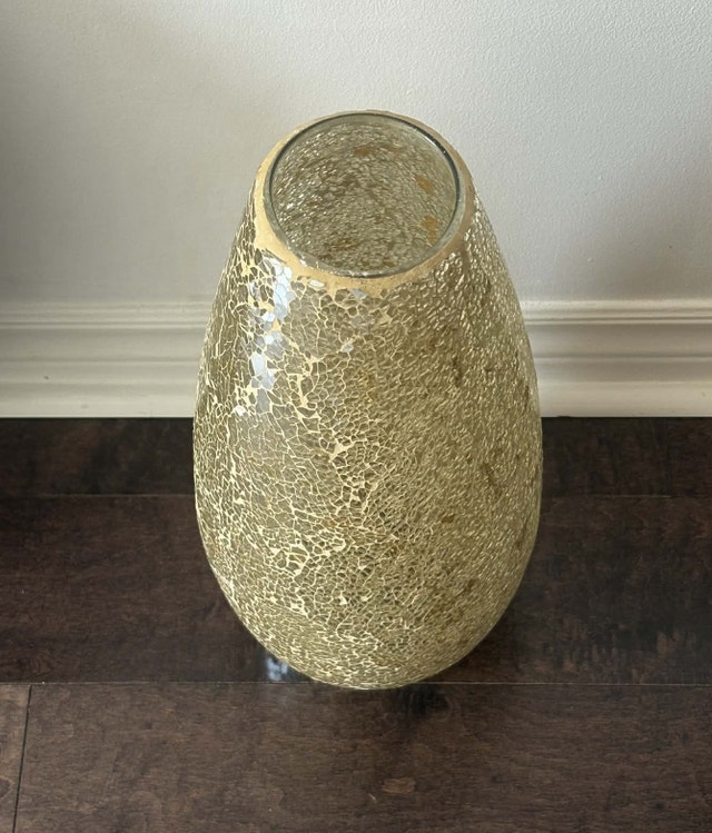 Mosaic Glass Vase