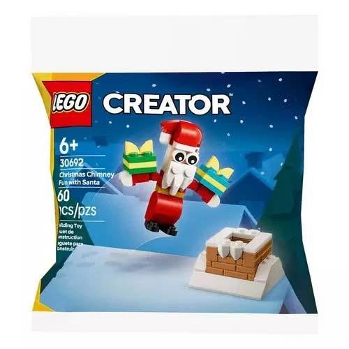 LEGO Creator Christmas Chimney Fun with Santa 30692 Bag - photo 2