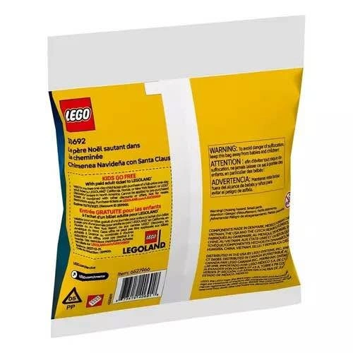 LEGO Creator Christmas Chimney Fun with Santa 30692 Bag - photo 3
