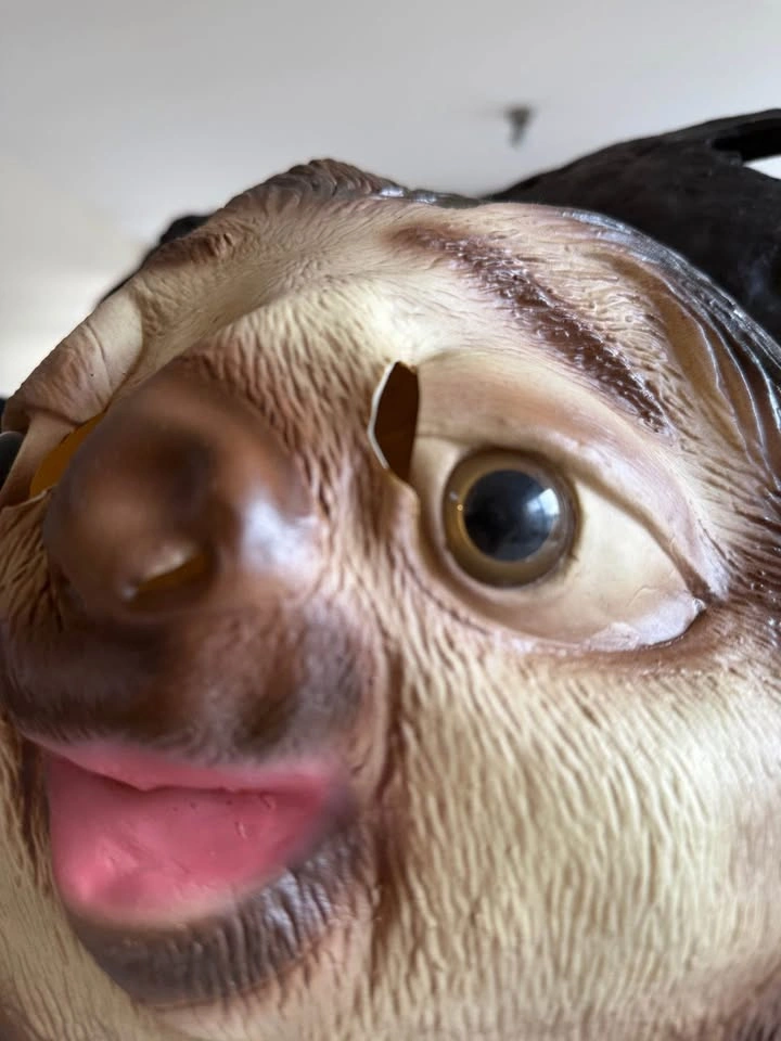 Halloween Sloth Mask - let’s be lazy today - photo 3