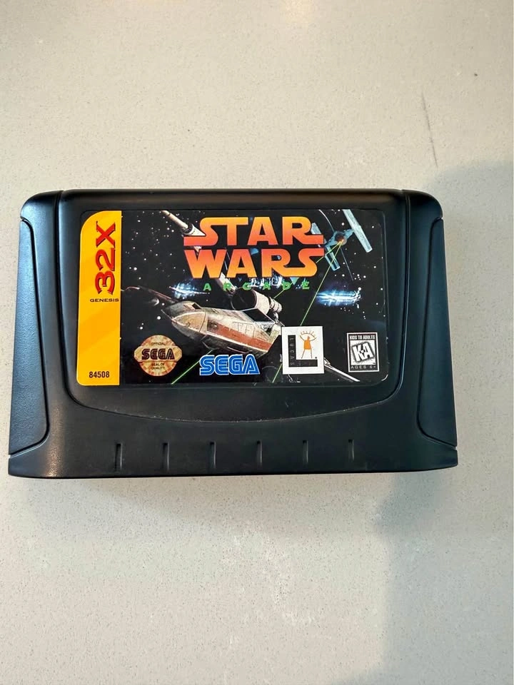 Star Wars Arcade Sega 32X Authentic Tested Cartridge Only