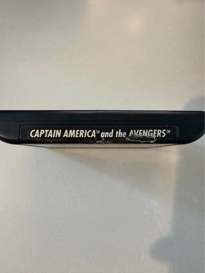Captain America & Avengers Sega Genesis Tested Authentic - photo 2