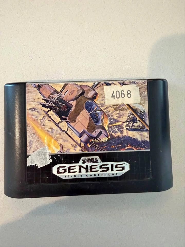 Twin Cobra Sega Genesis Authentic Tested Cartridge Only