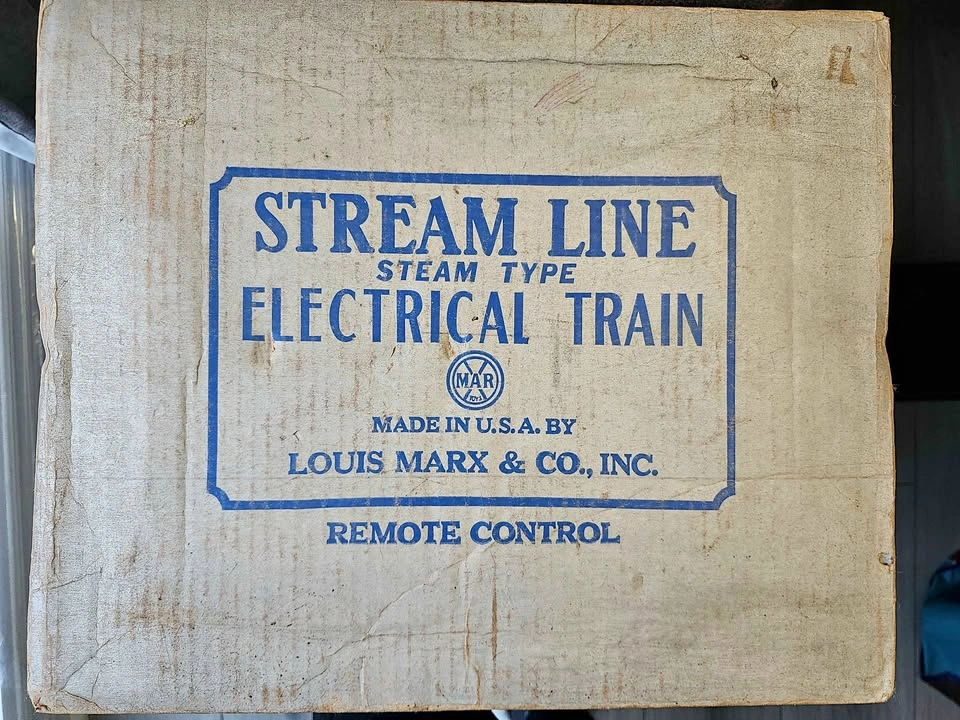 Vintage Stream Line Louis Marx Electrical Train set