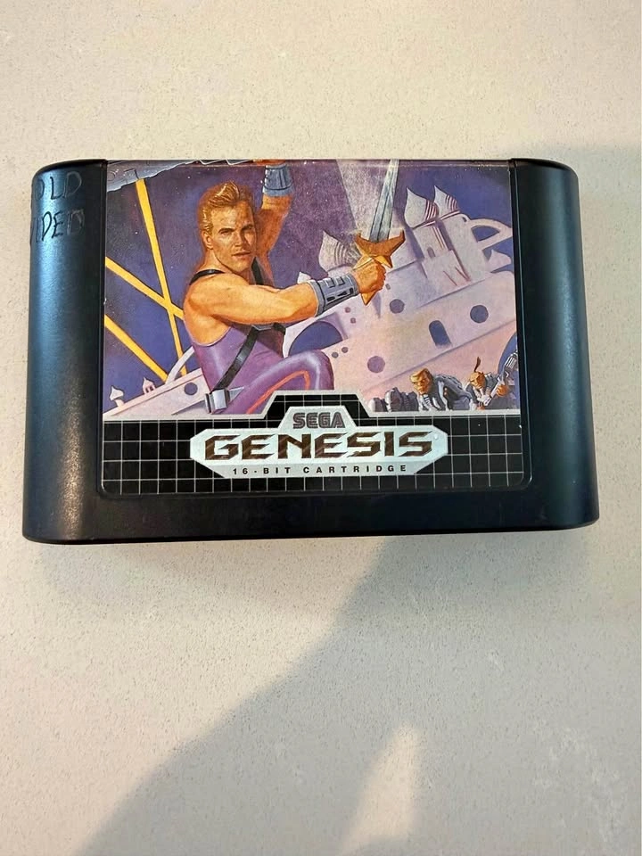SEGA GENESIS GAME STRIDER CART