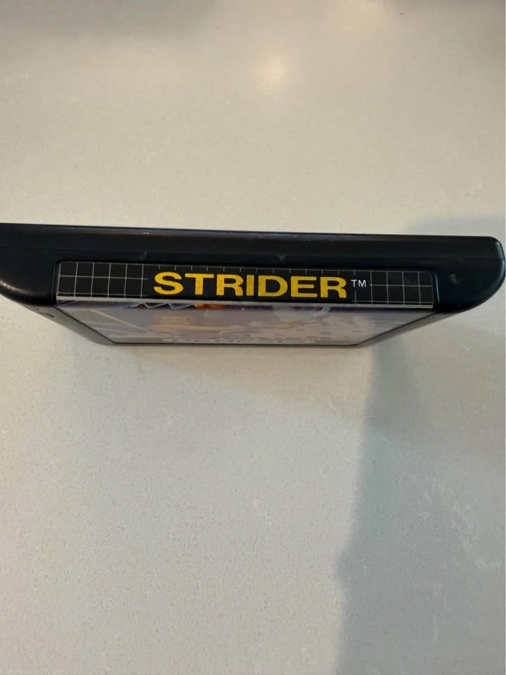 SEGA GENESIS GAME STRIDER CART - photo 2