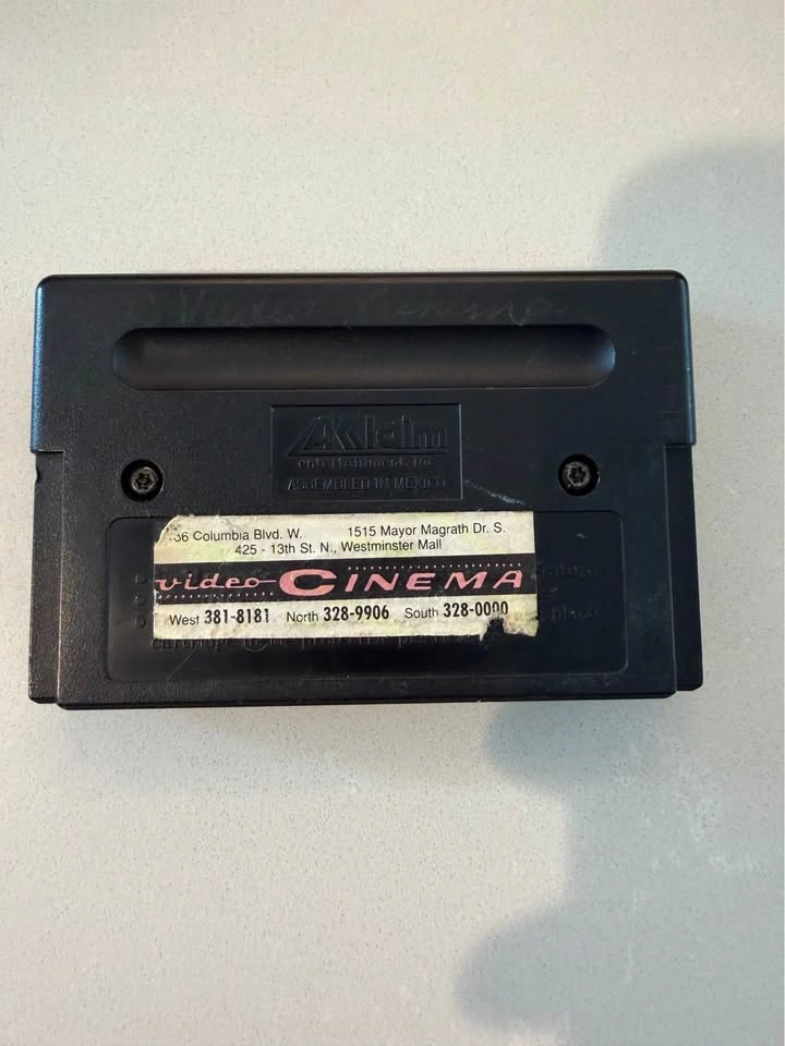Venom Spider-Man Separation Anxiety Sega Genesis 1995 Cart Only - photo 3