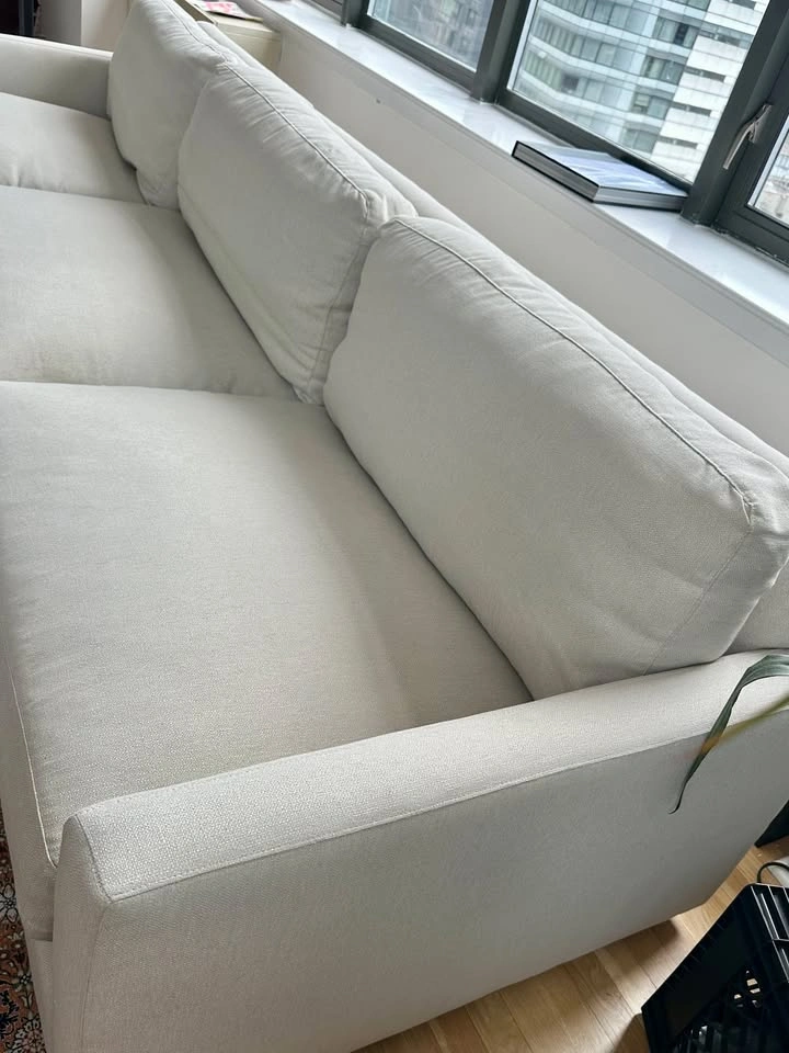 Room & Board Linger Sectional Sofa with Chaise – Oatmeal - photo 4
