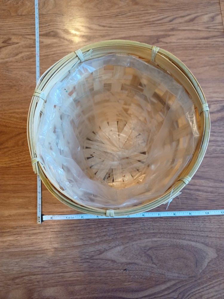 Woven Basket Planter Pot With Liner - photo 2
