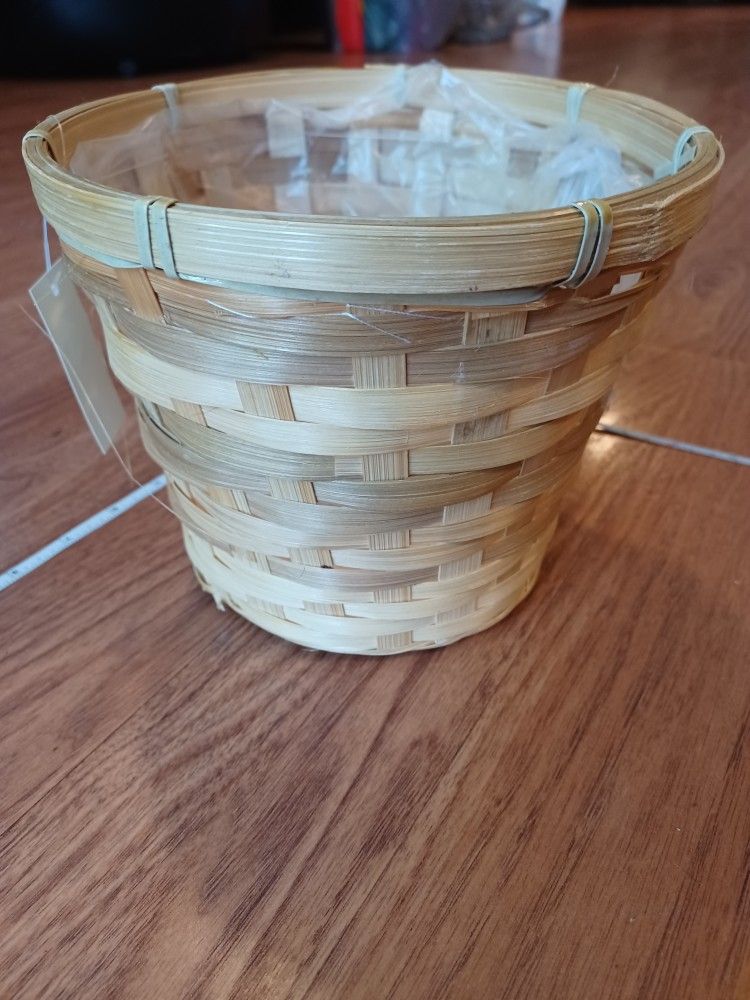 Woven Basket Planter Pot With Liner - photo 4