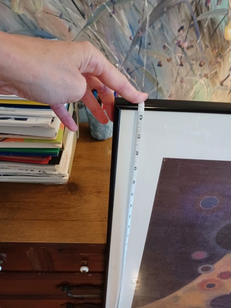 Kandinsky Accent En Rose Framed Lithograph Print - photo 5