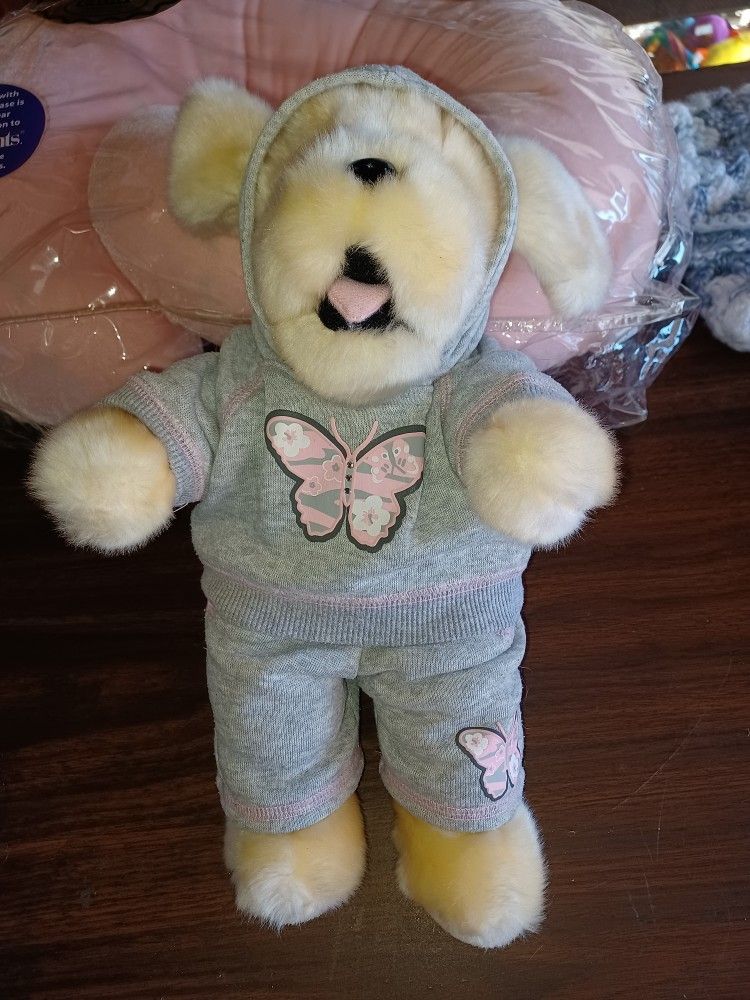 Plush Puppy Doggie In BABW Clothing