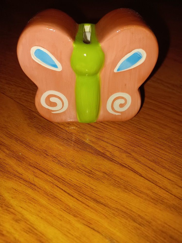 Ceramic Butterfly Bank Home Decor - photo 2