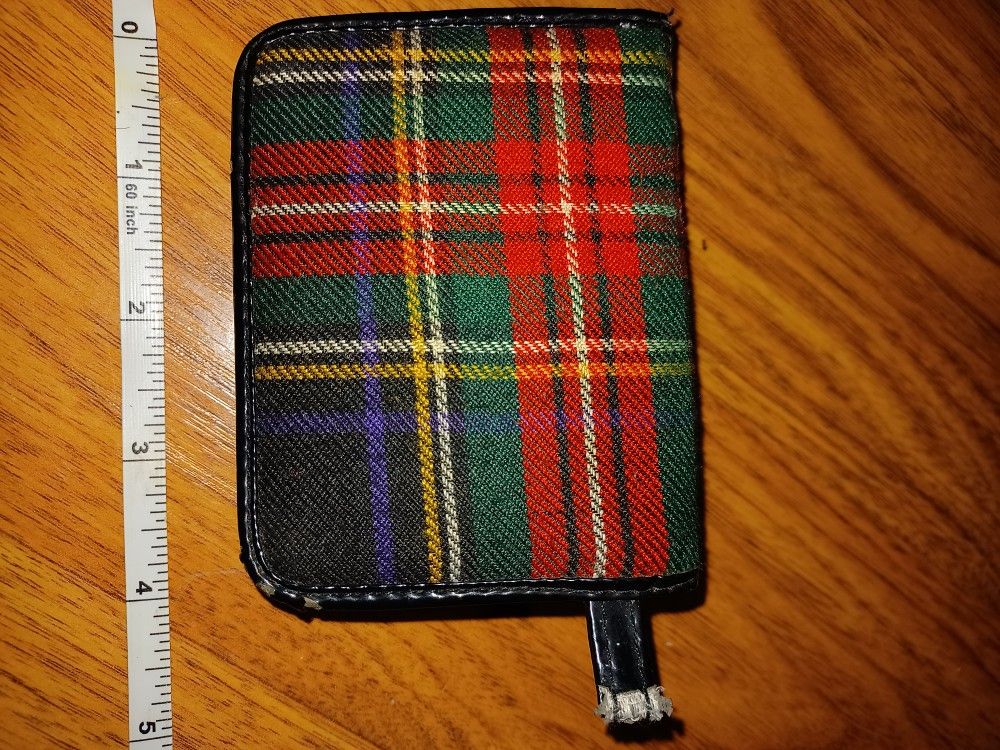 Plaid Wallet/Change Purse - photo 2