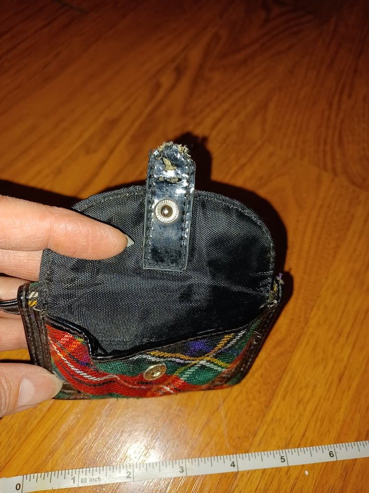 Plaid Wallet/Change Purse - photo 3