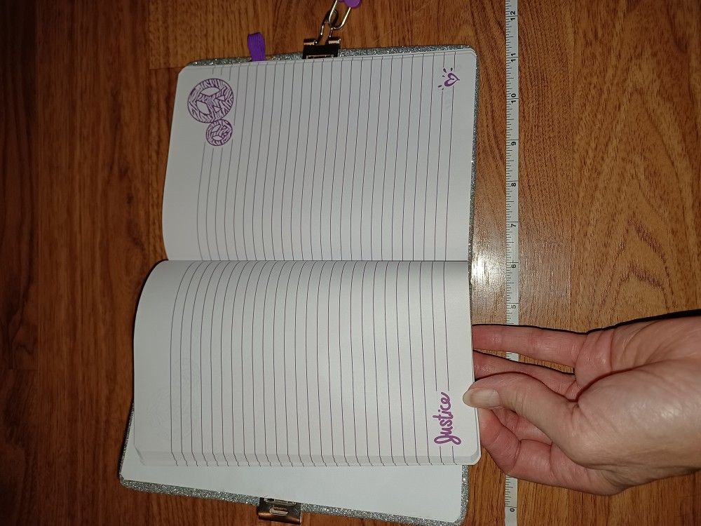 Justice Lockable Diary With Lock And Keys - photo 5