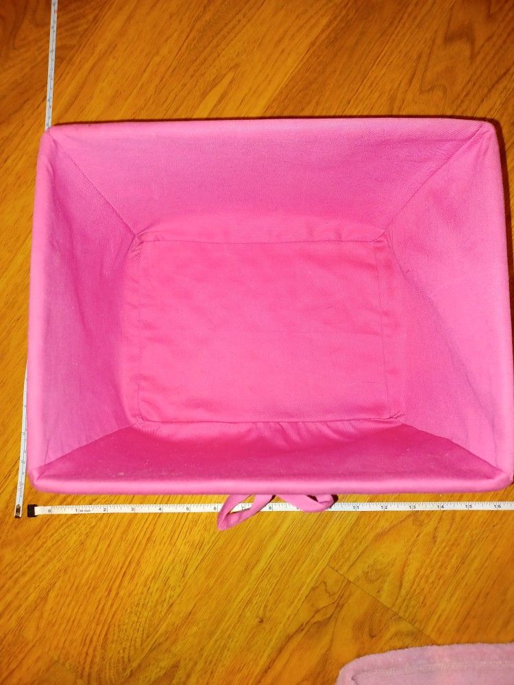 Pink Basket With Liner - photo 3