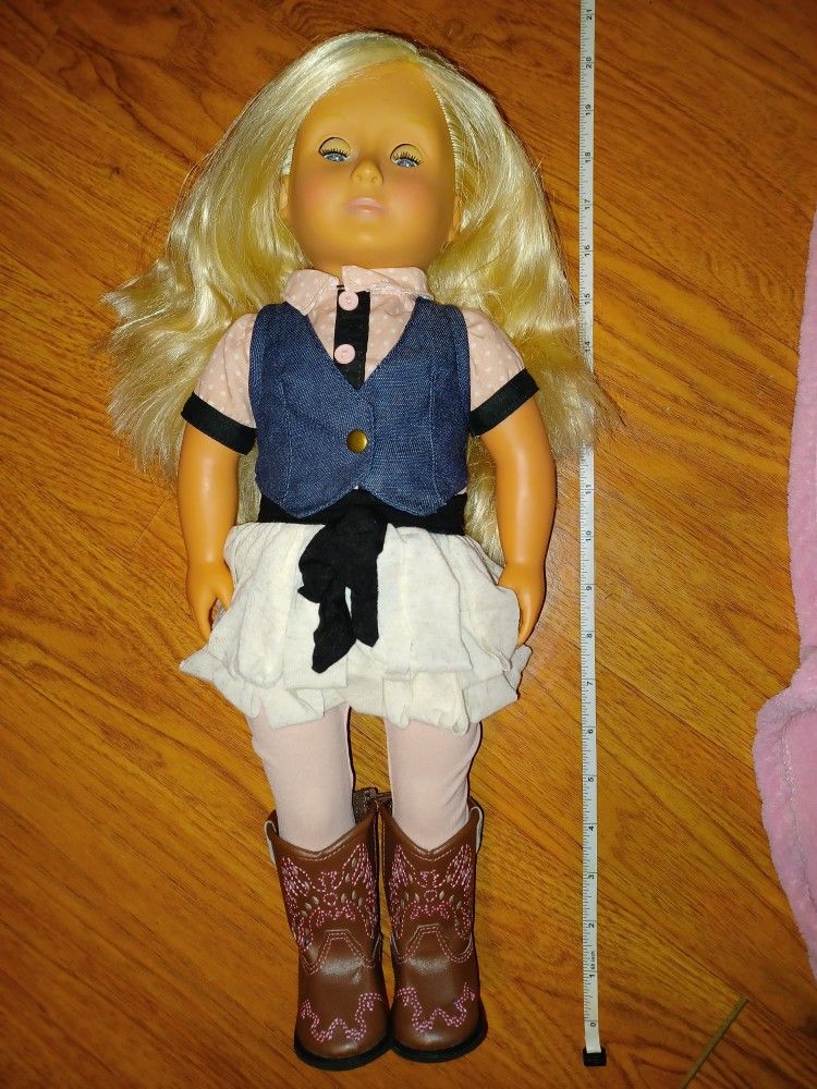 Blonde OG Doll With Clothes, AG Bag & Accessories - photo 3