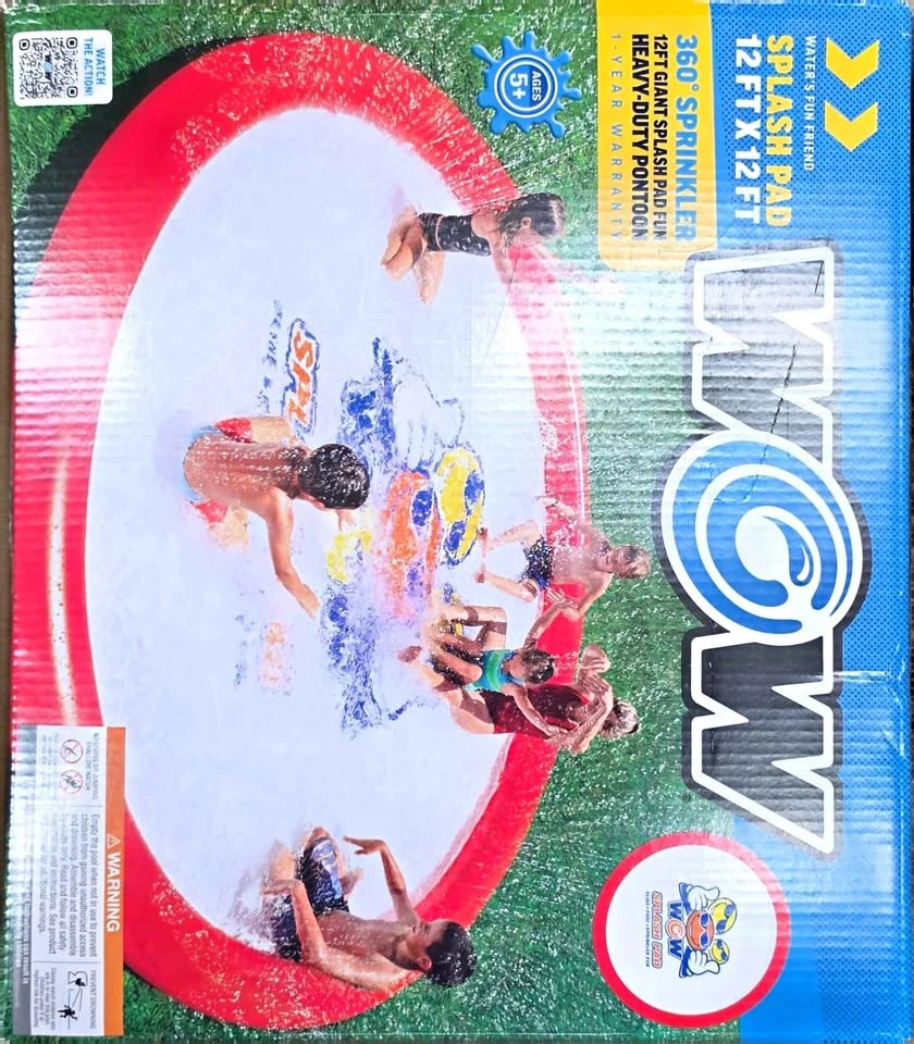 Super large 12 foot splash pad