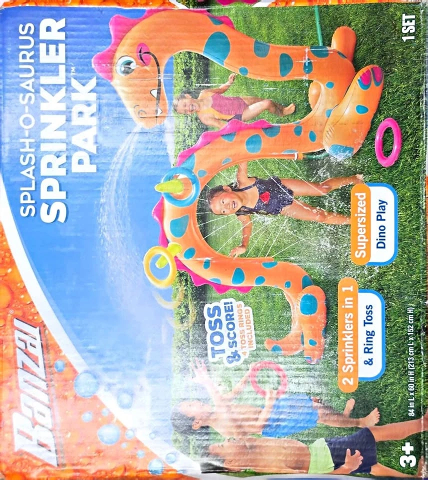 SPLASH-O-SAURUS SPRINKLER PARK