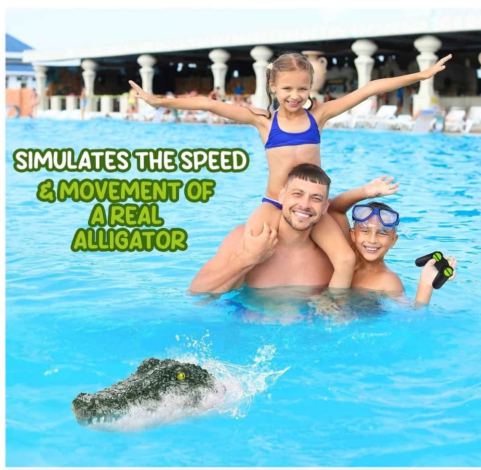 Remote Control Alligator Head Boat for Kids and Adults - photo 2