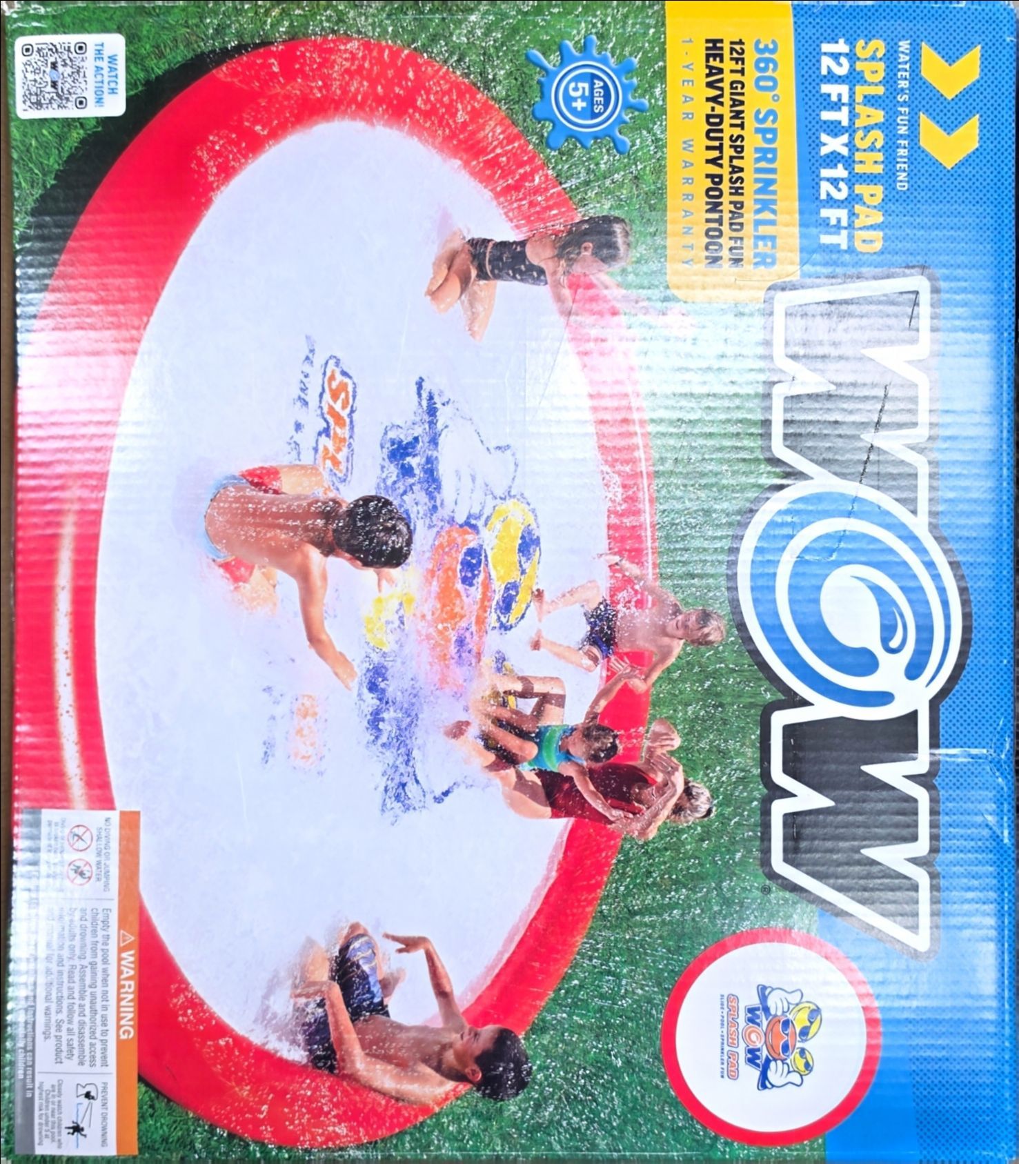 Super large 12 Foot splash pad