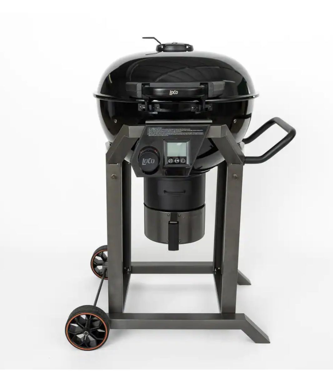 22.5 in. SmartTemp Kettle Charcoal Grill in Black with Stand - photo 2