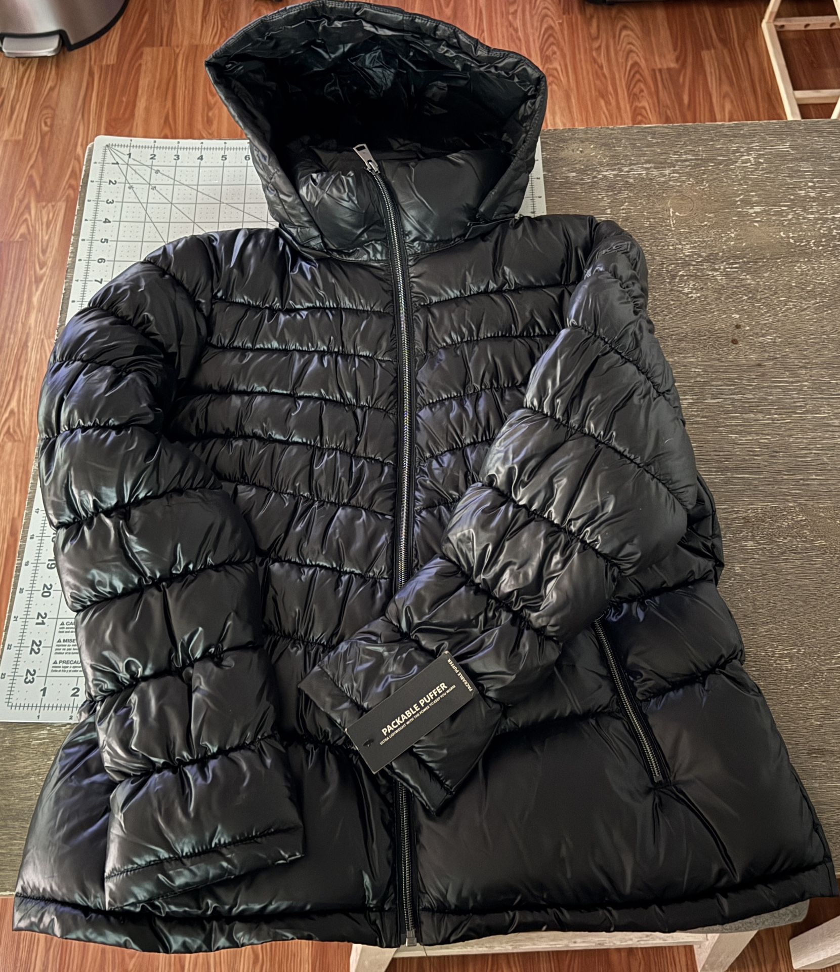 Kenneth Cole Packable Puffer XL